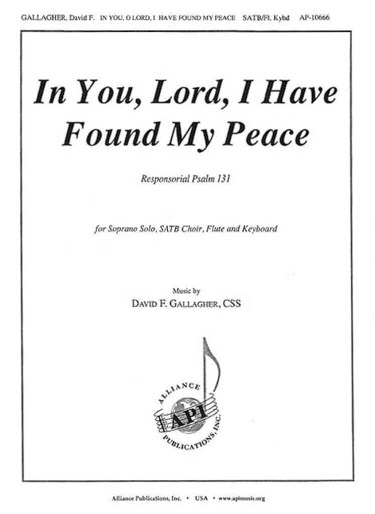 In You, Lord, I Have Found My Peace